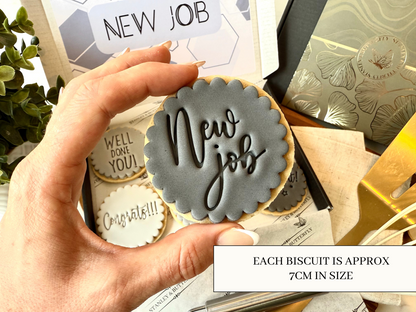 New Job Biscuits - Grey
