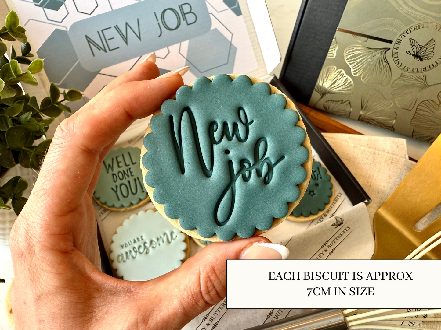 New Job Biscuits - Eucalyptus