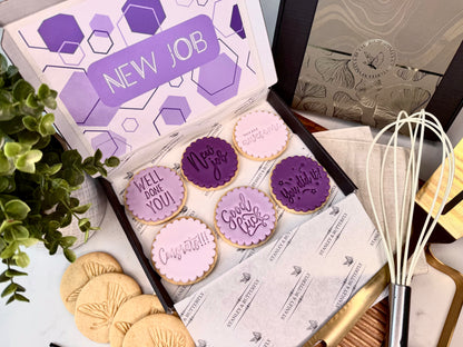 New Job Biscuits - Purple
