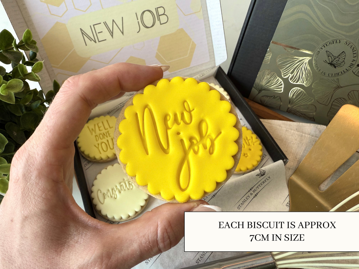 New Job Biscuits - Yellow