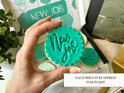 New Job Biscuits - Seagreen