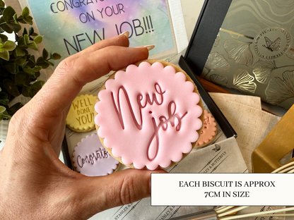 New Job Biscuits - Rainbow