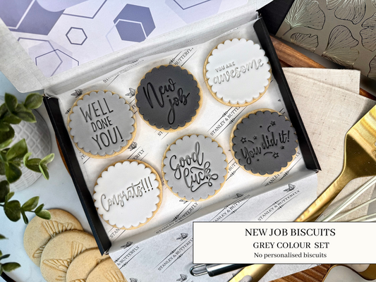 New Job Biscuits - Grey