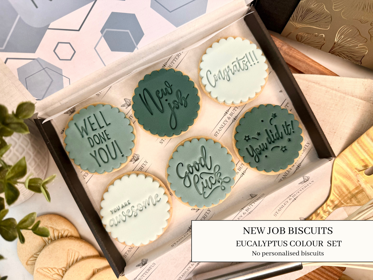 New Job Biscuits - Eucalyptus