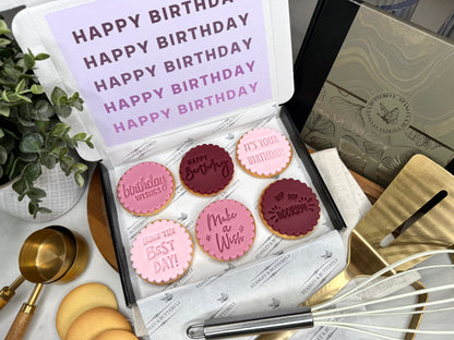 Happy Birthday - Dusky Wine