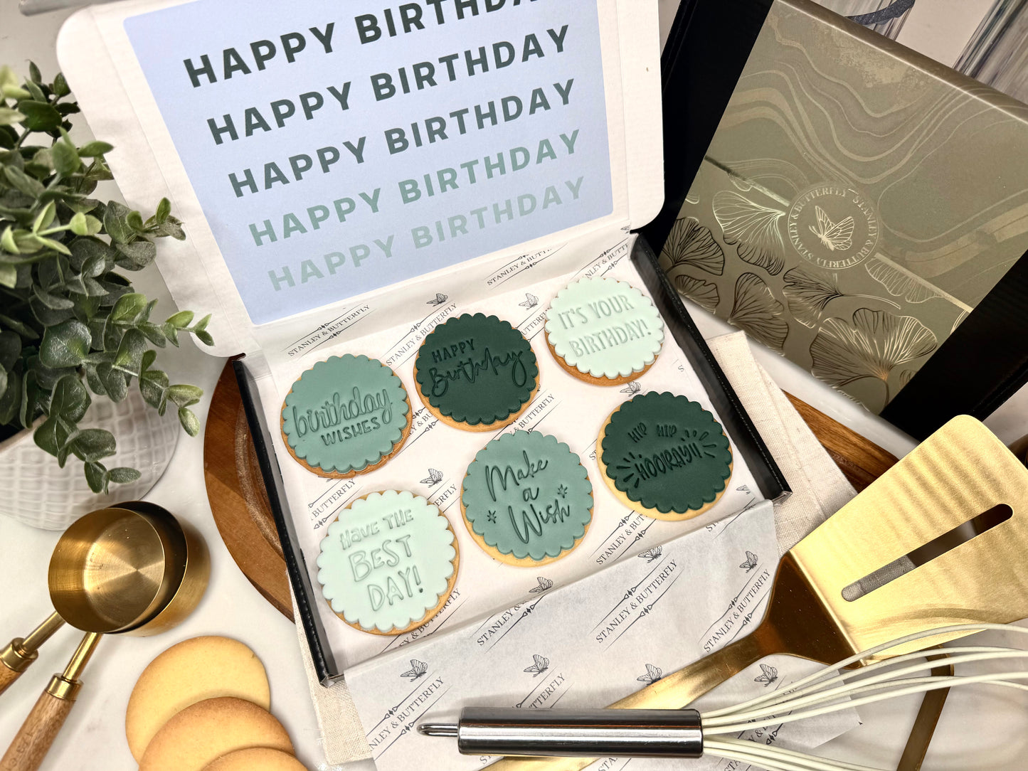 Happy Birthday - Eucalyptus