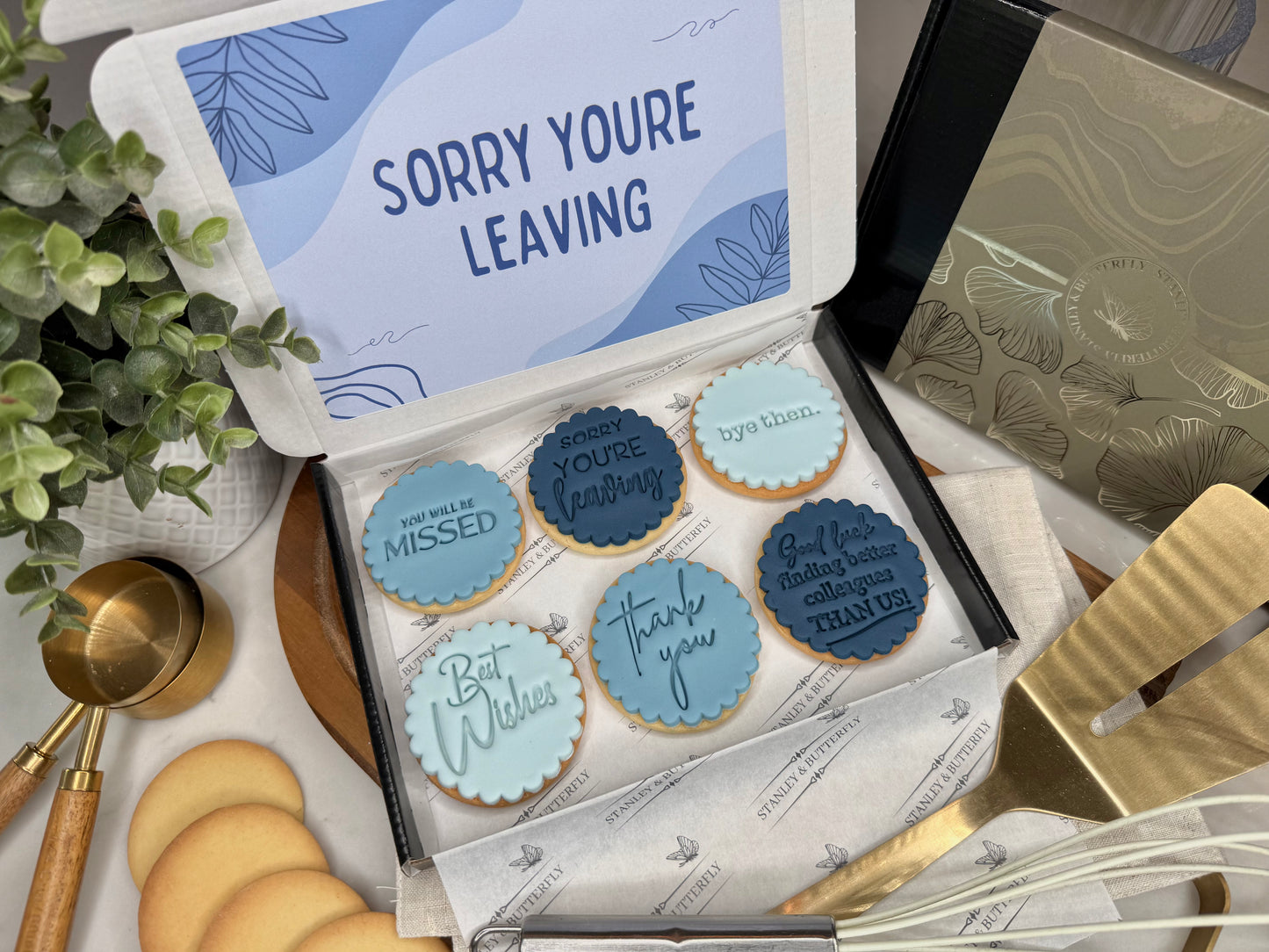 Sorry You're Leaving - Navy Blue