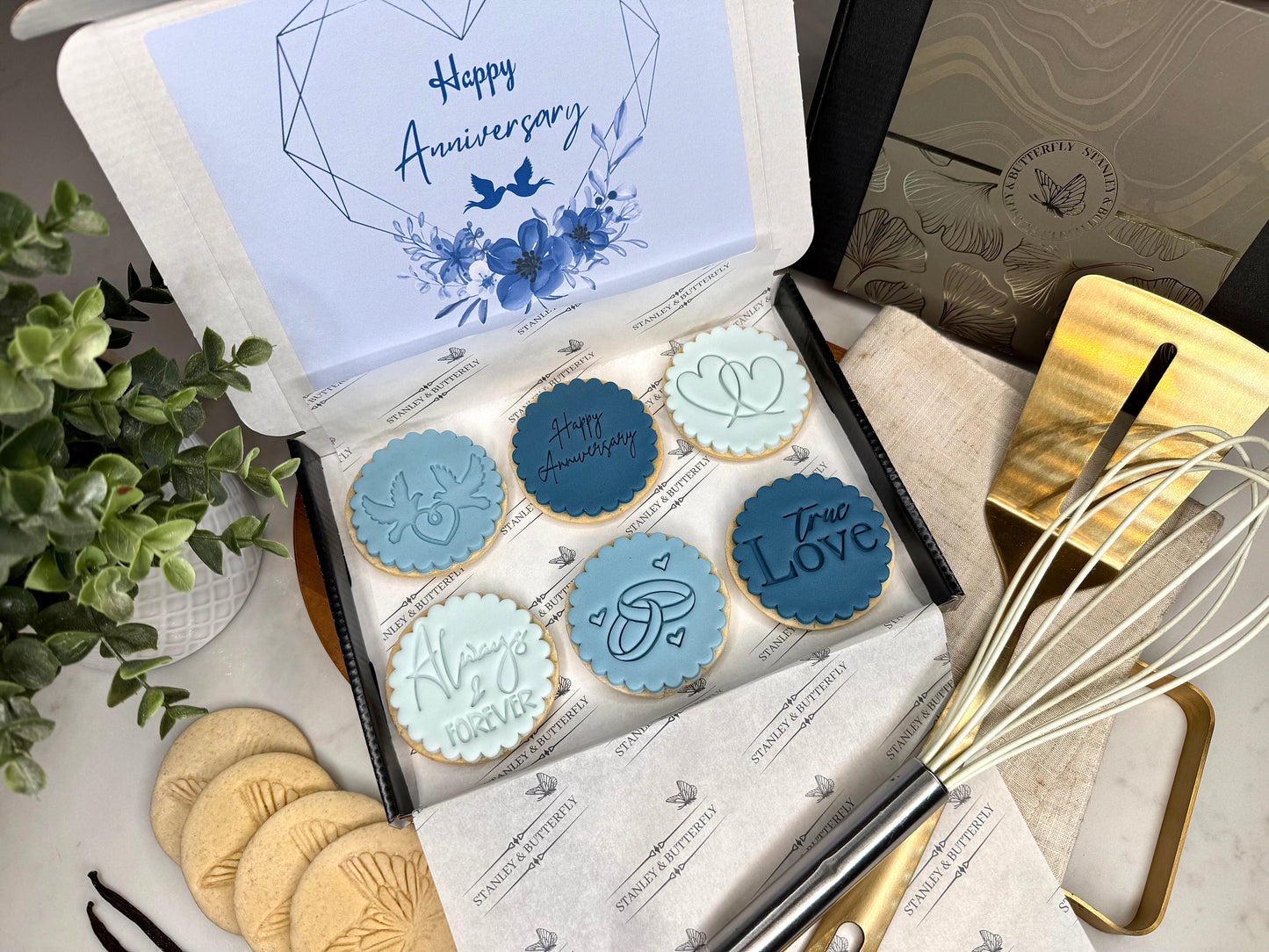 Anniversary Gift - Navy Blue