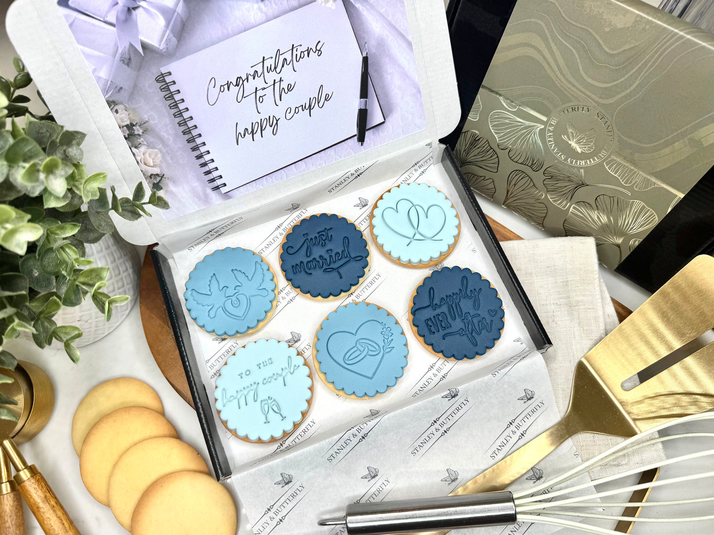 Just Married - Navy Blue
