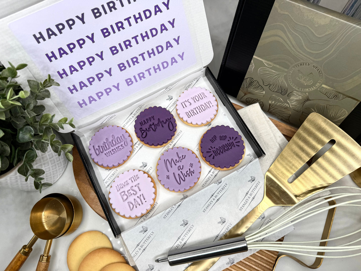 Happy Birthday - Purple