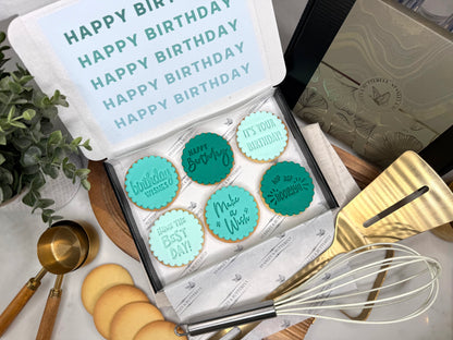 Happy Birthday - Seagreen