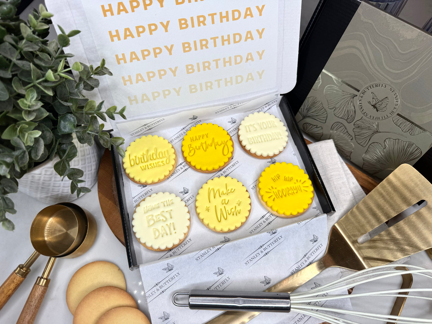 Happy Birthday - Yellow