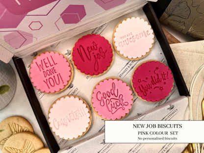New Job Biscuits - Pink