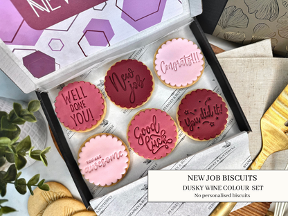 New Job Biscuits - Dusky Wine