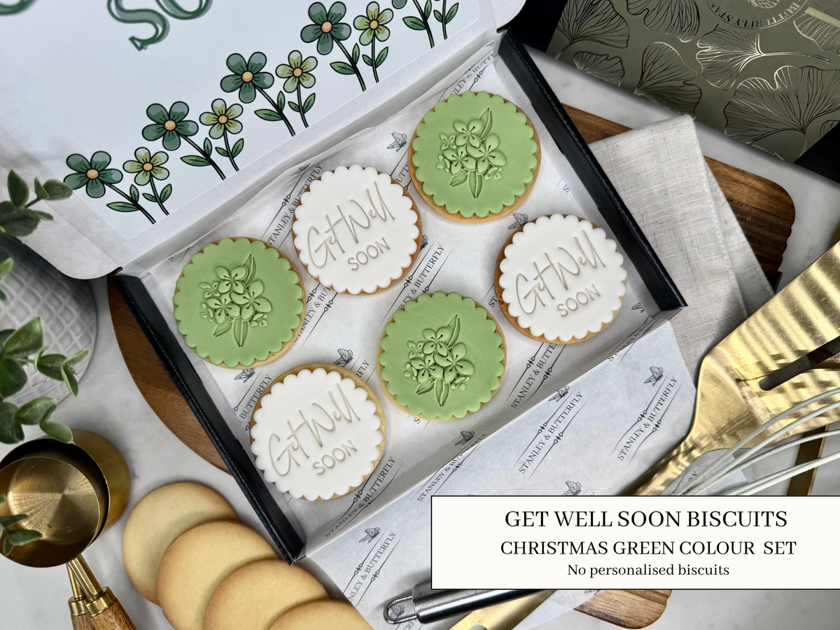 Get Well Soon - Christmas Green