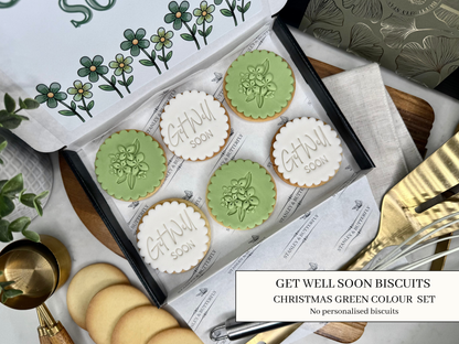 Get Well Soon - Christmas Green