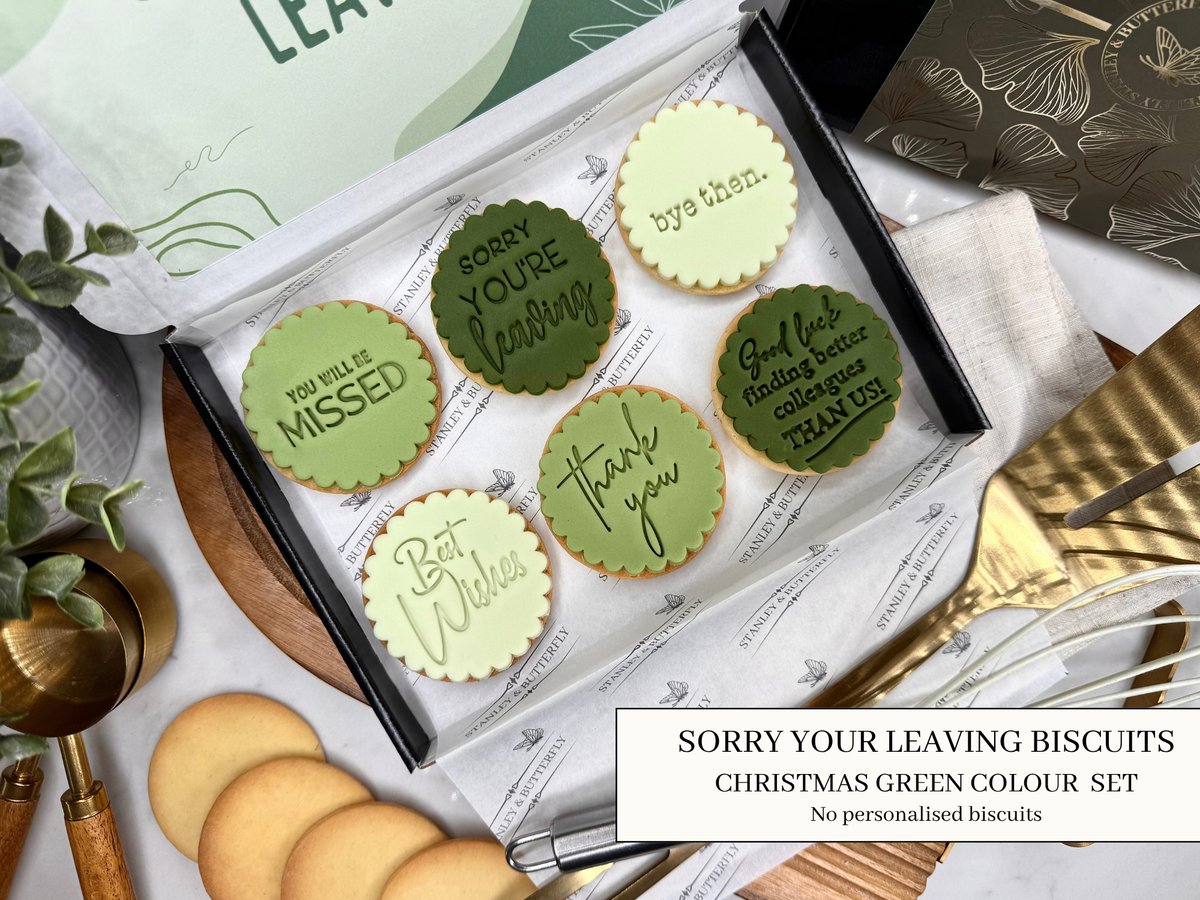 Sorry You're Leaving - Christmas Green
