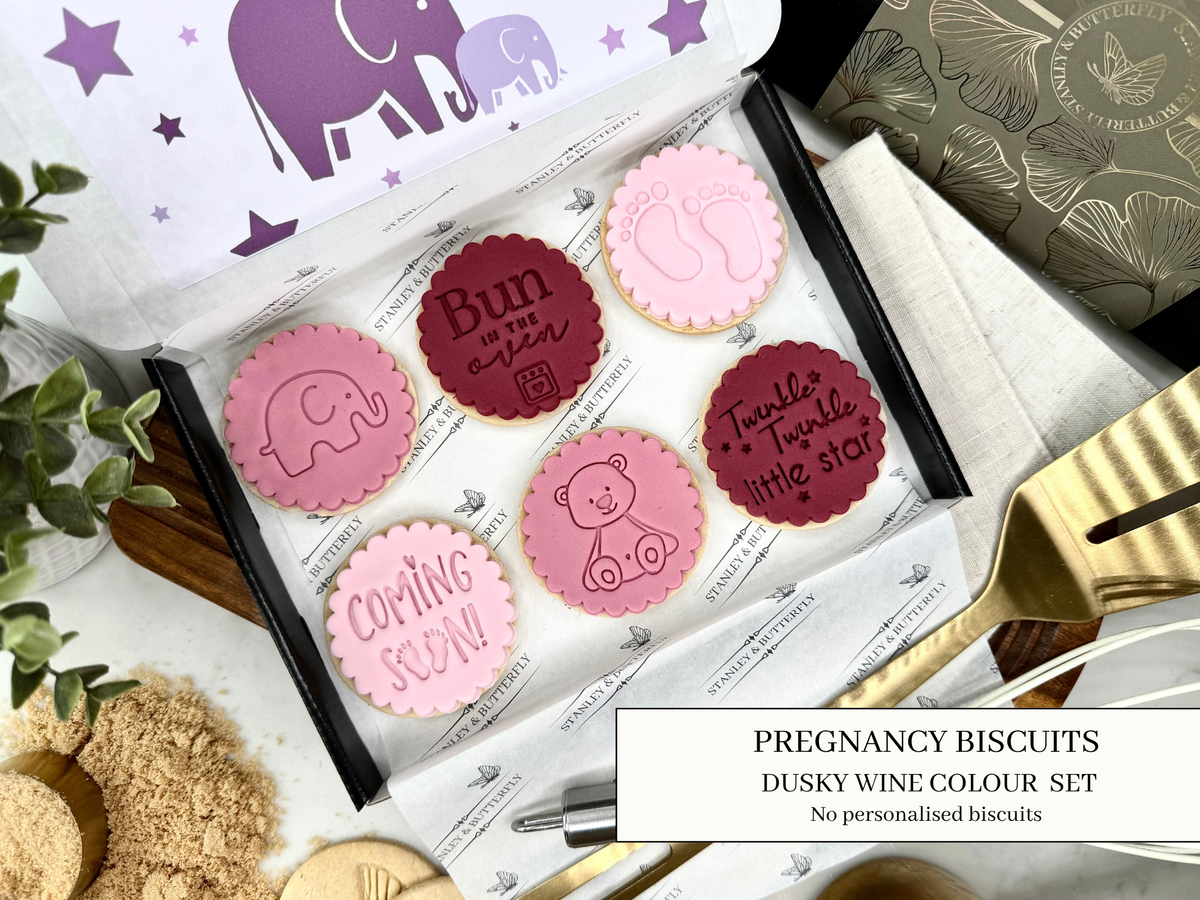 Pregnancy Gift - Dusky Wine