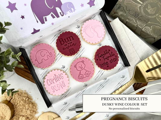 Pregnancy Gift - Dusky Wine