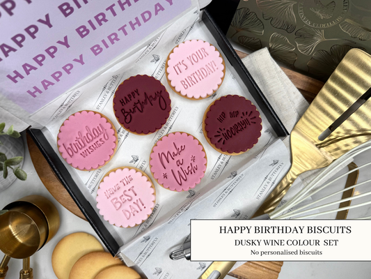 Happy Birthday - Dusky Wine