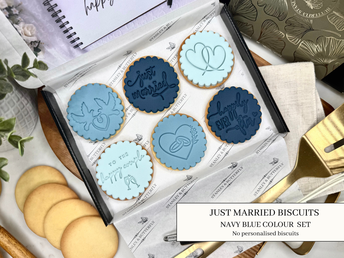 Just Married - Navy Blue