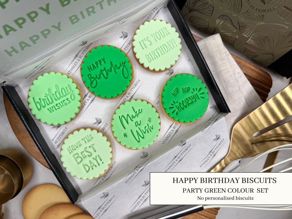 Happy Birthday - Party Green