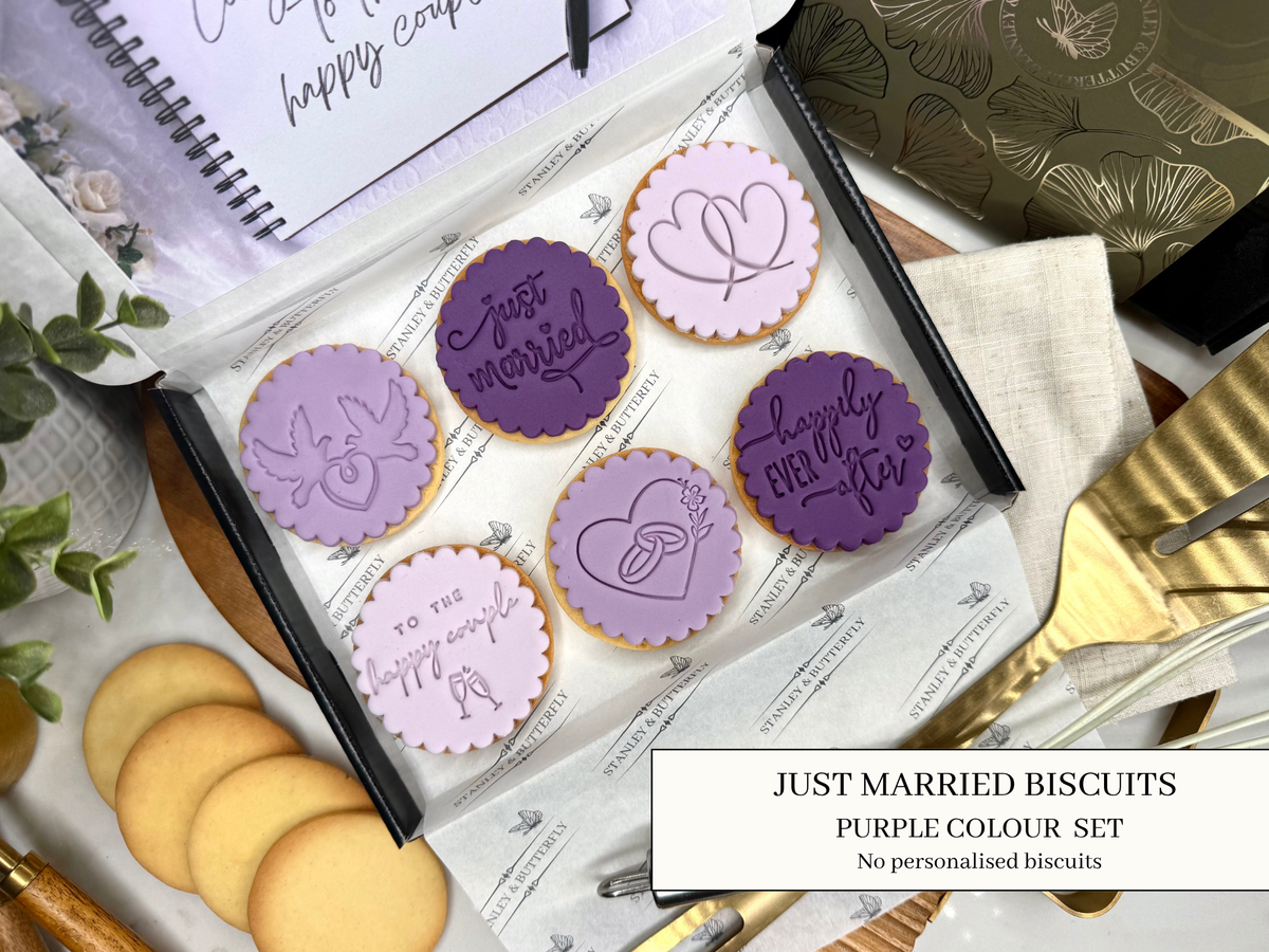 Just Married - Purple