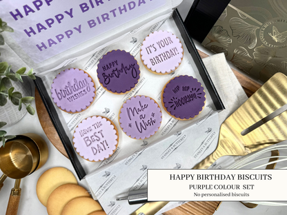 Happy Birthday - Purple