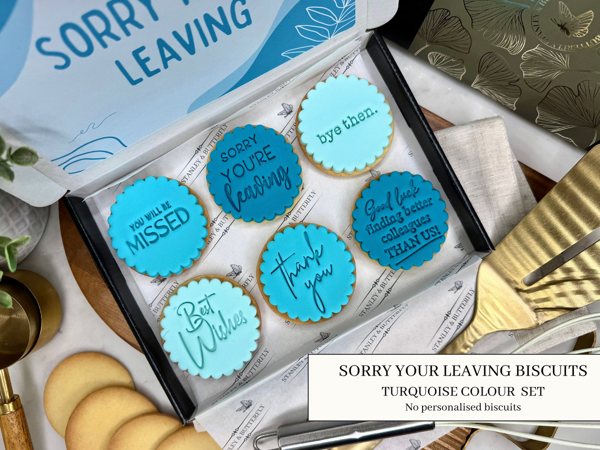Sorry You're Leaving - Turquoise