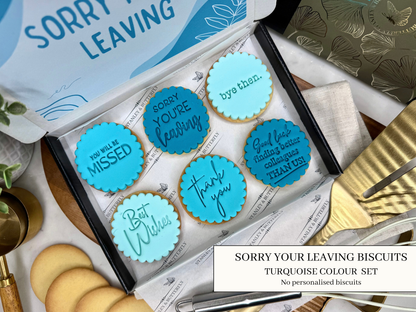 Sorry You're Leaving - Turquoise