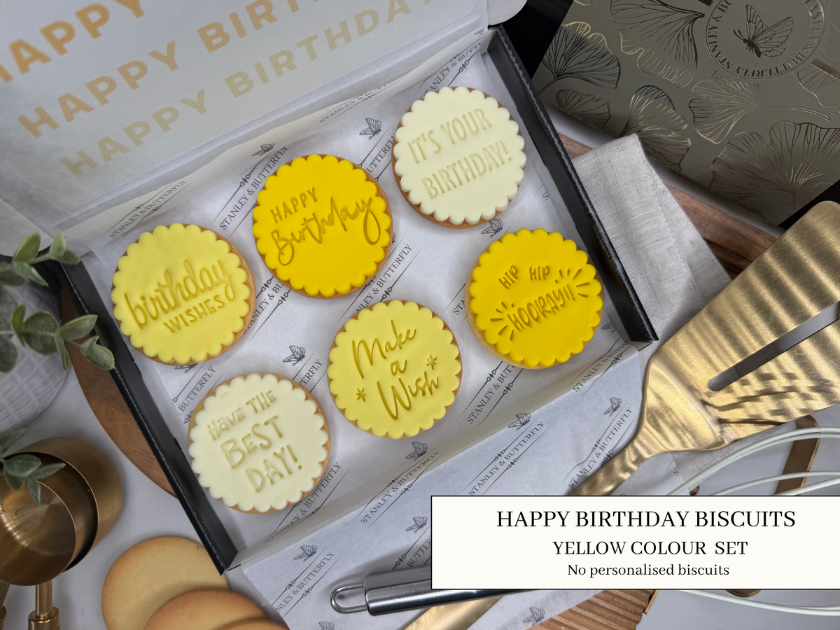 Happy Birthday - Yellow