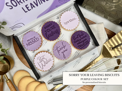 Sorry You're Leaving - Purple
