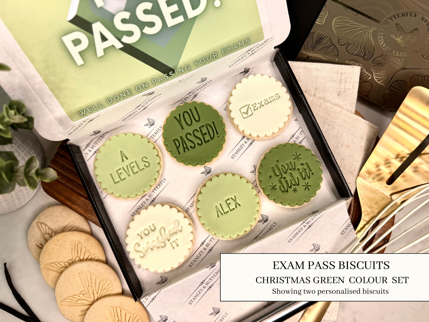 Exam Pass Gift - Christmas Green