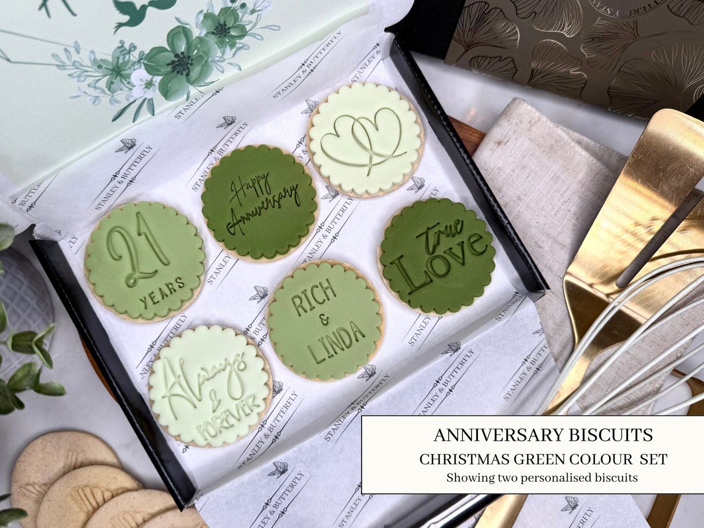 Anniversary Gift - Christmas Green