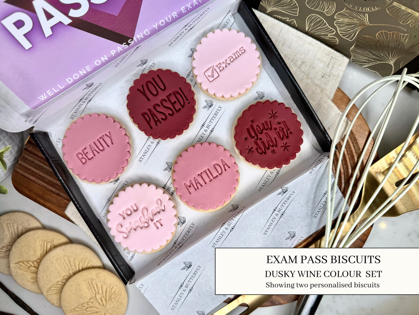 Exam Pass Gift - Dusky Wine