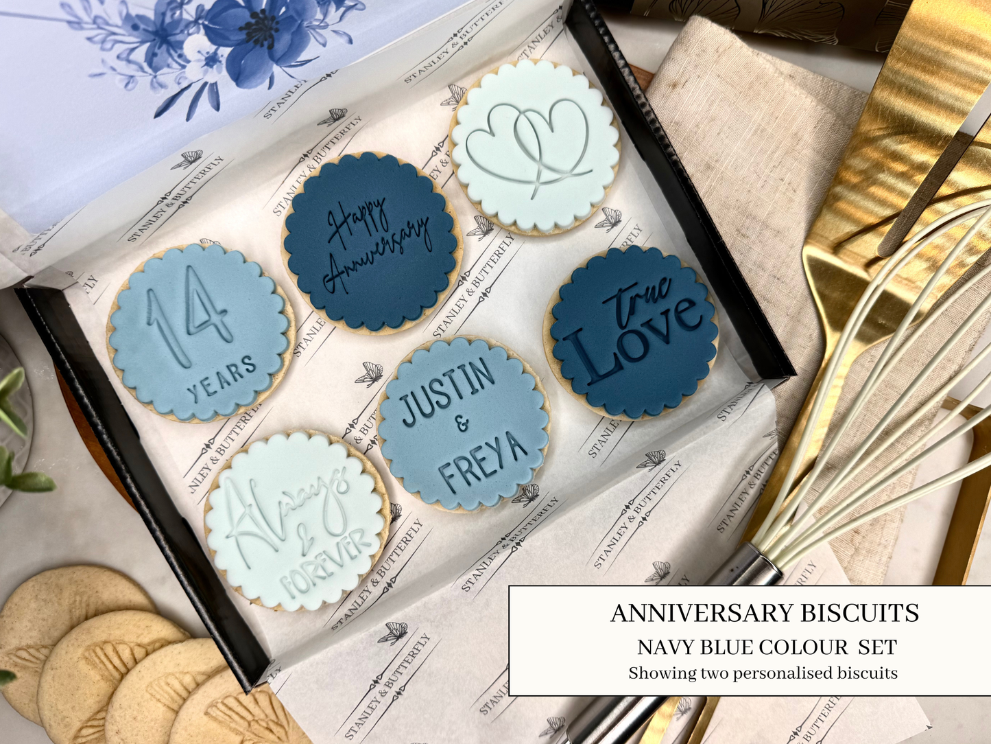 Anniversary Gift - Navy Blue