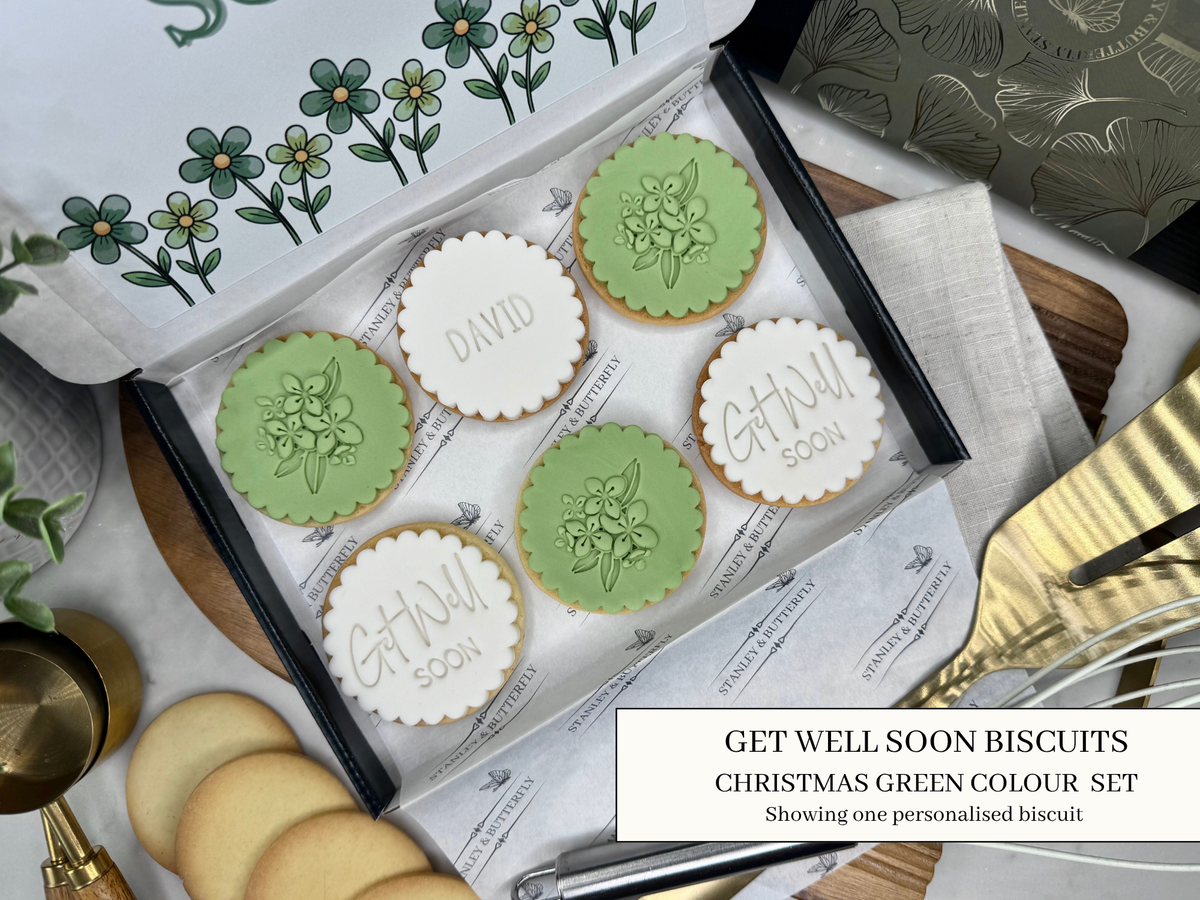 Get Well Soon - Christmas Green