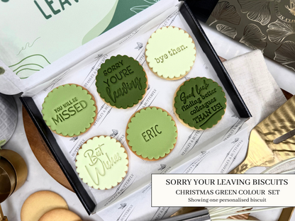 Sorry You're Leaving - Christmas Green