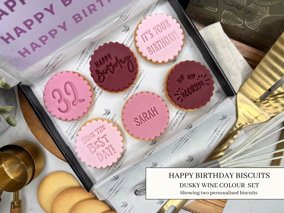 Happy Birthday - Dusky Wine
