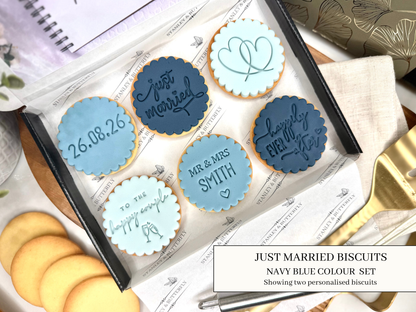 Just Married - Navy Blue
