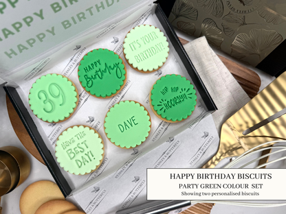 Happy Birthday - Party Green