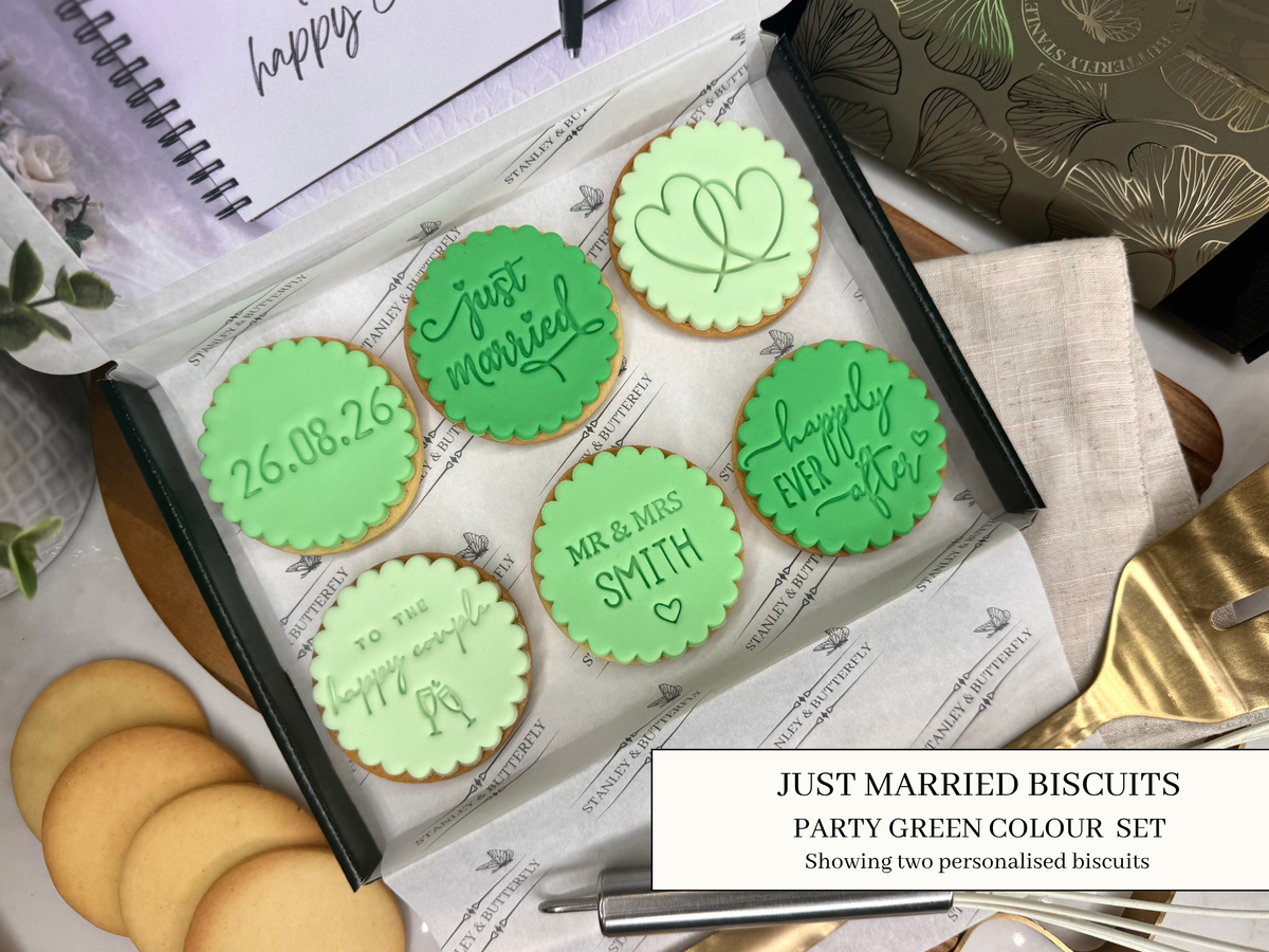 Just Married - Party Green