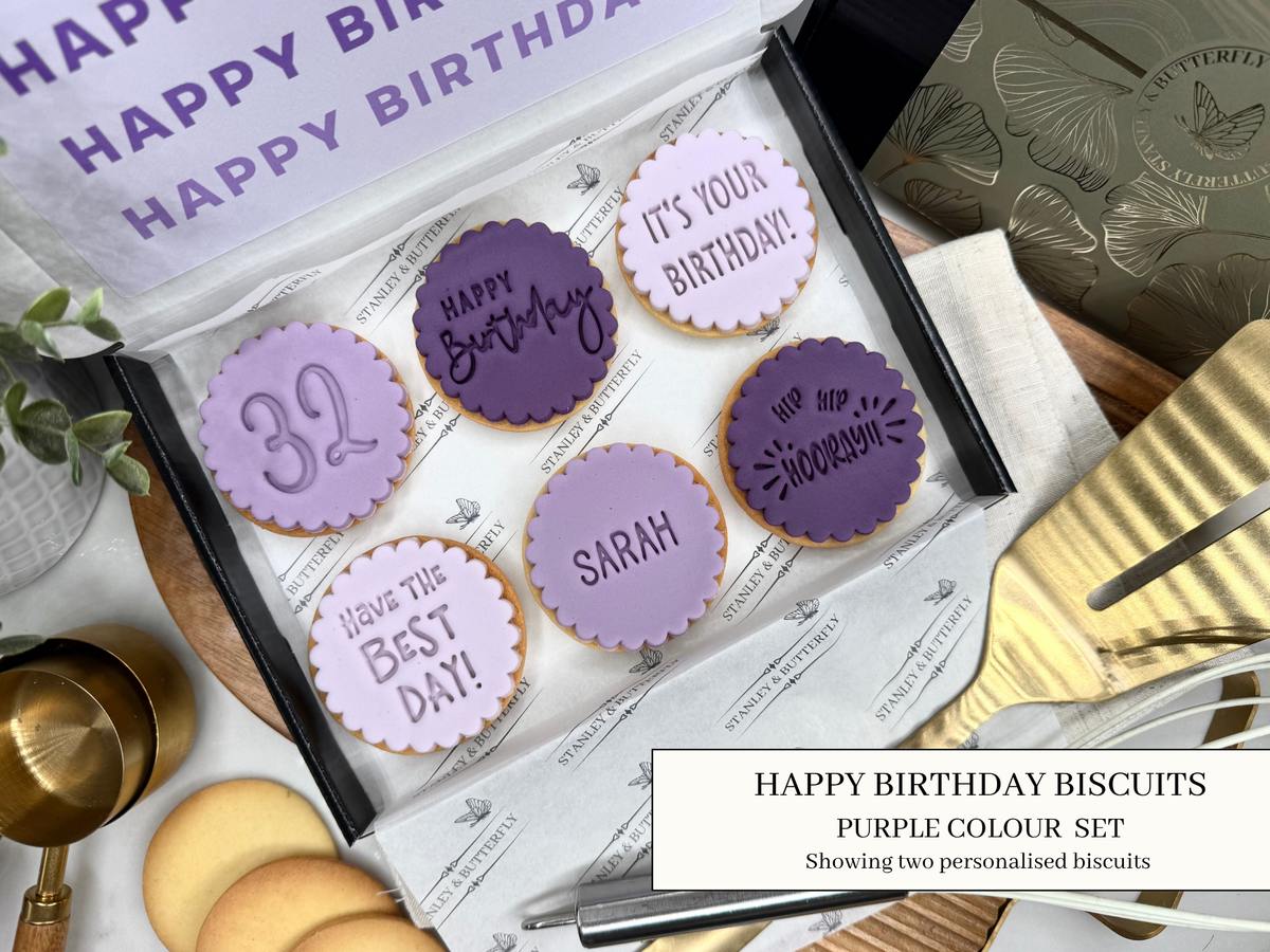 Happy Birthday - Purple
