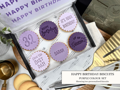 Happy Birthday - Purple