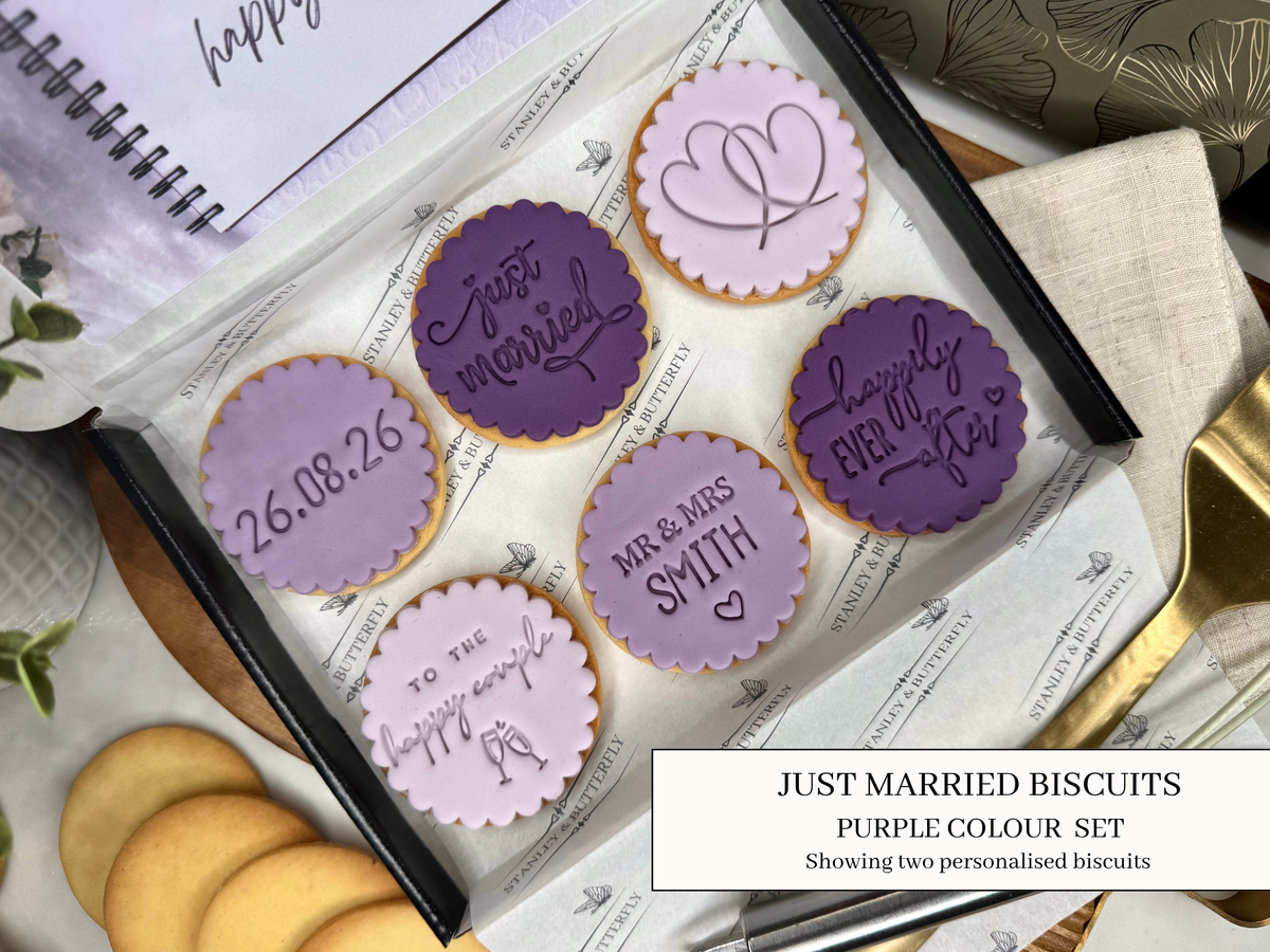 Just Married - Purple