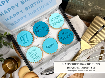 Happy Birthday - Turquoise