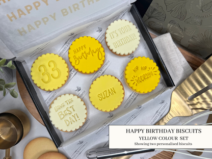 Happy Birthday - Yellow