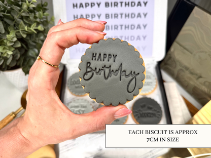 Happy Birthday - Grey