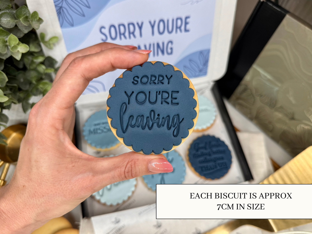 Sorry You're Leaving - Navy Blue