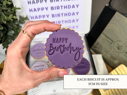 Happy Birthday - Purple